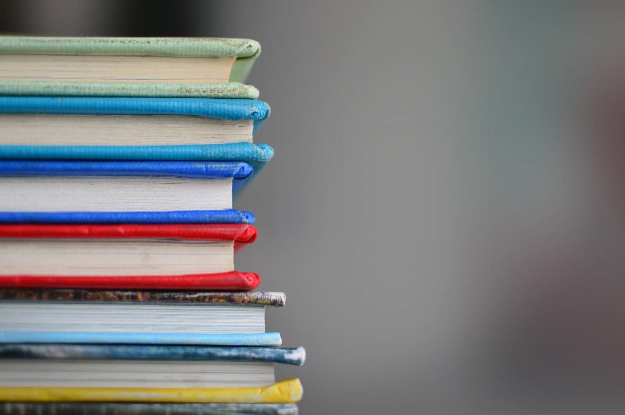 A stack of books 