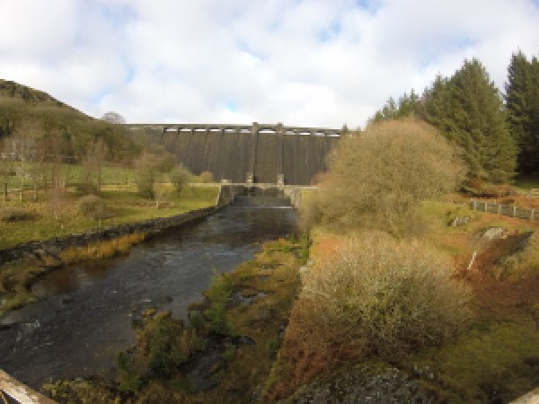 dam in Elan valley