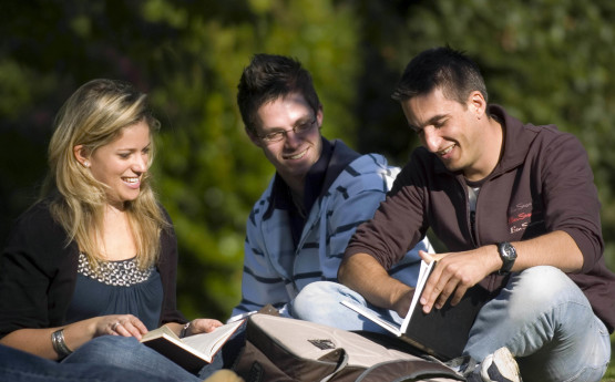 Students in Singleton Park