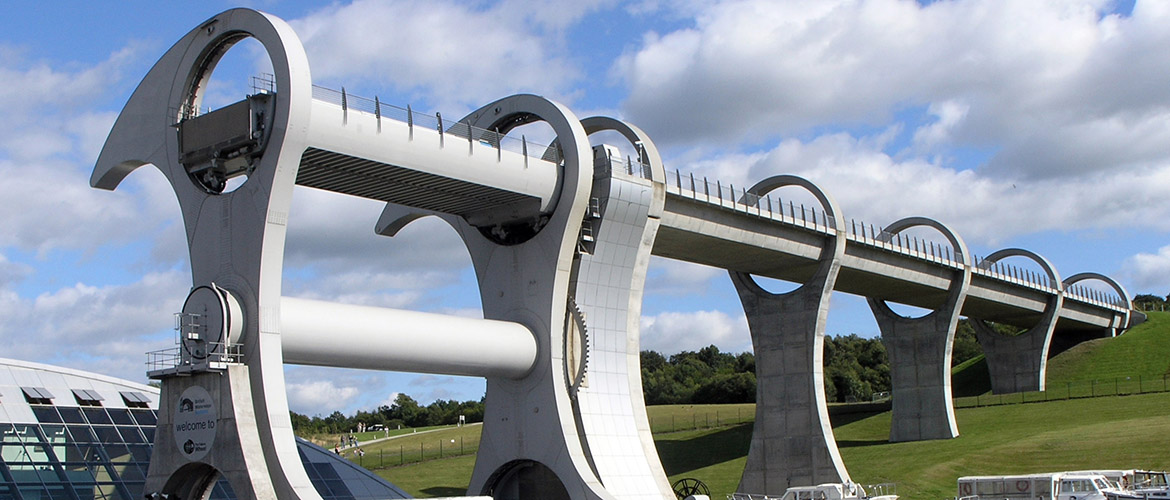 Falkirk Wheel Side