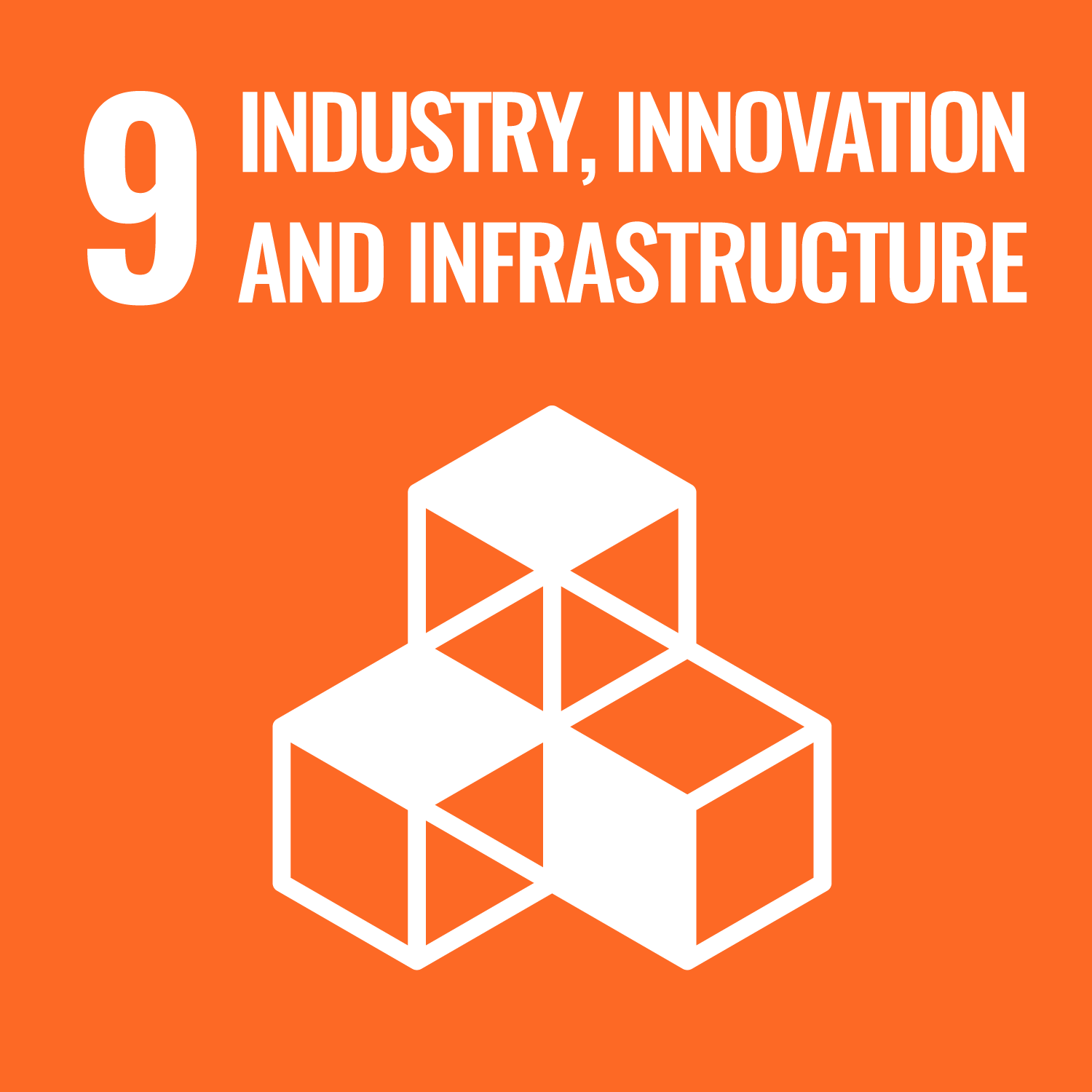 Industry, Innovation and infrastructure Icon