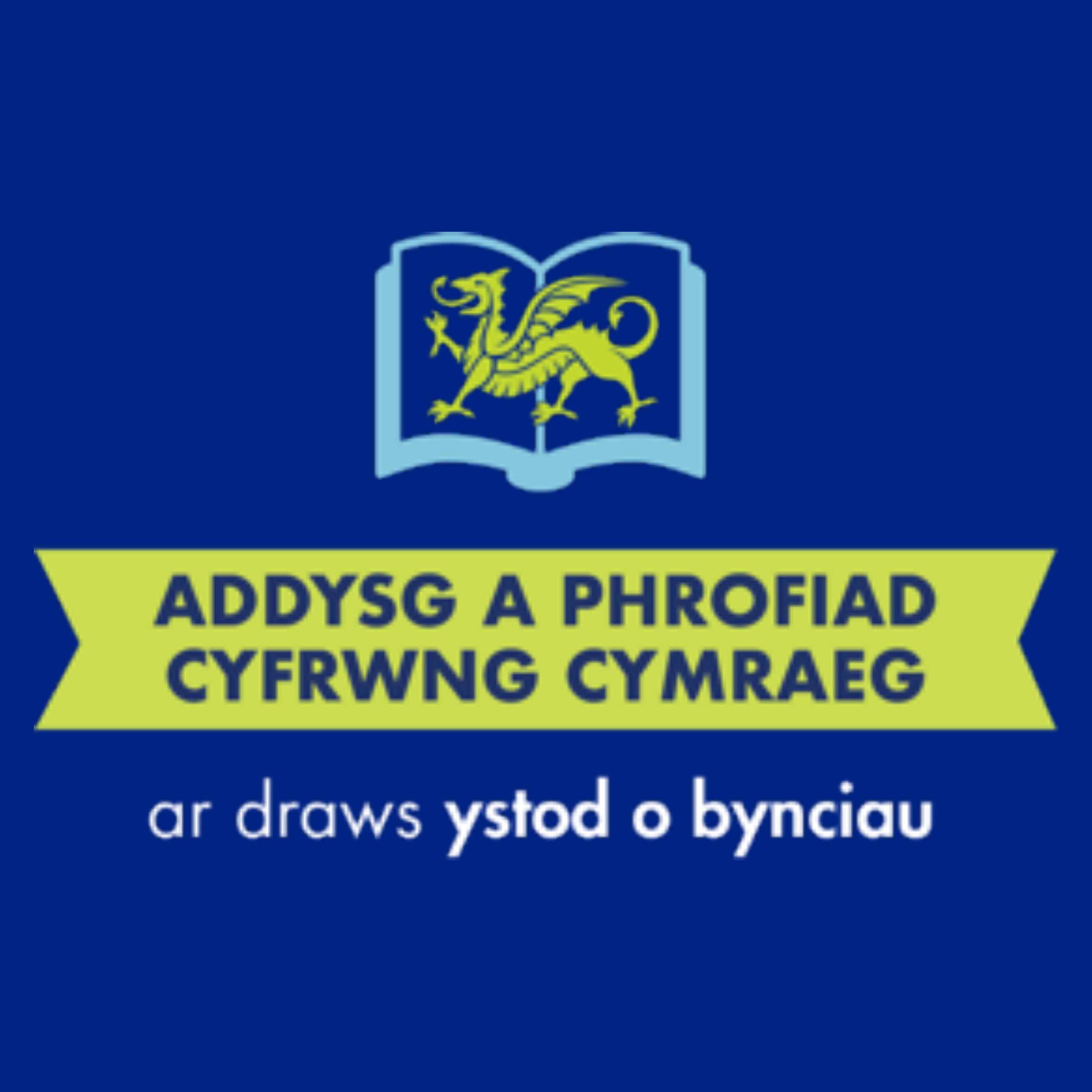 delwedd yn dangos addysg a phrofiad cyfrwng Cymraeg ar draws ystod o bynciau