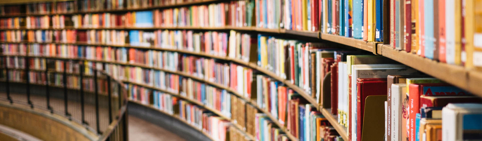 An image of a book shelf