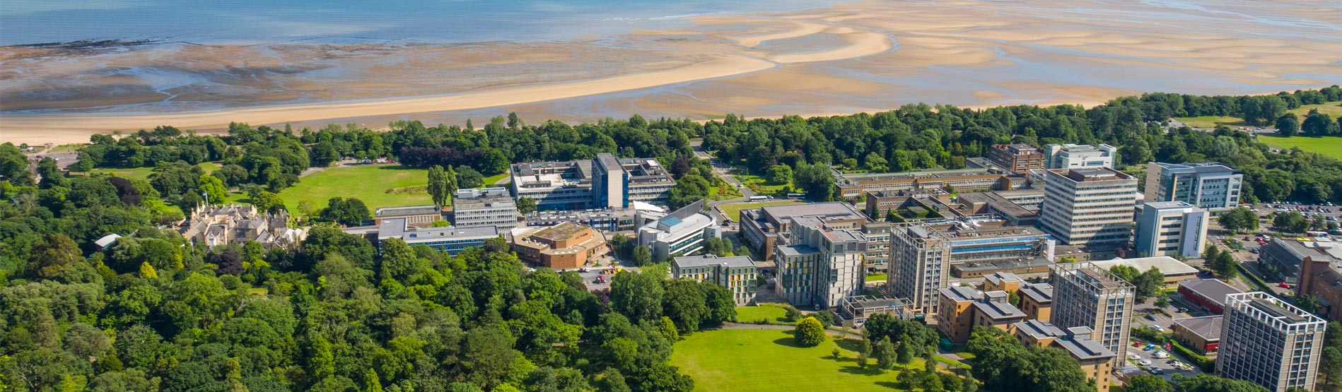 Aerial view of Singleton campus