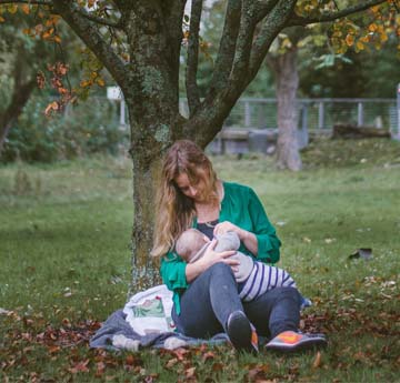 mother breastfeeding