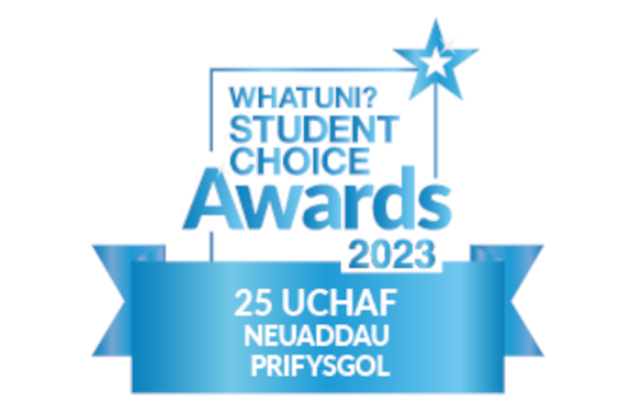 Logo’r WhatUni 2023 25 uchaf neuaddau prifysgol