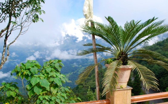 Sikkim balcony view