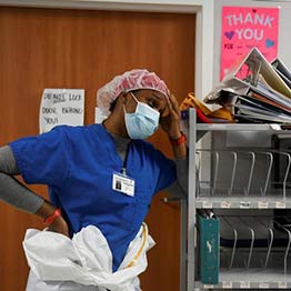 Tired staff. Copyright: Reuters | Callaghan O'Hare