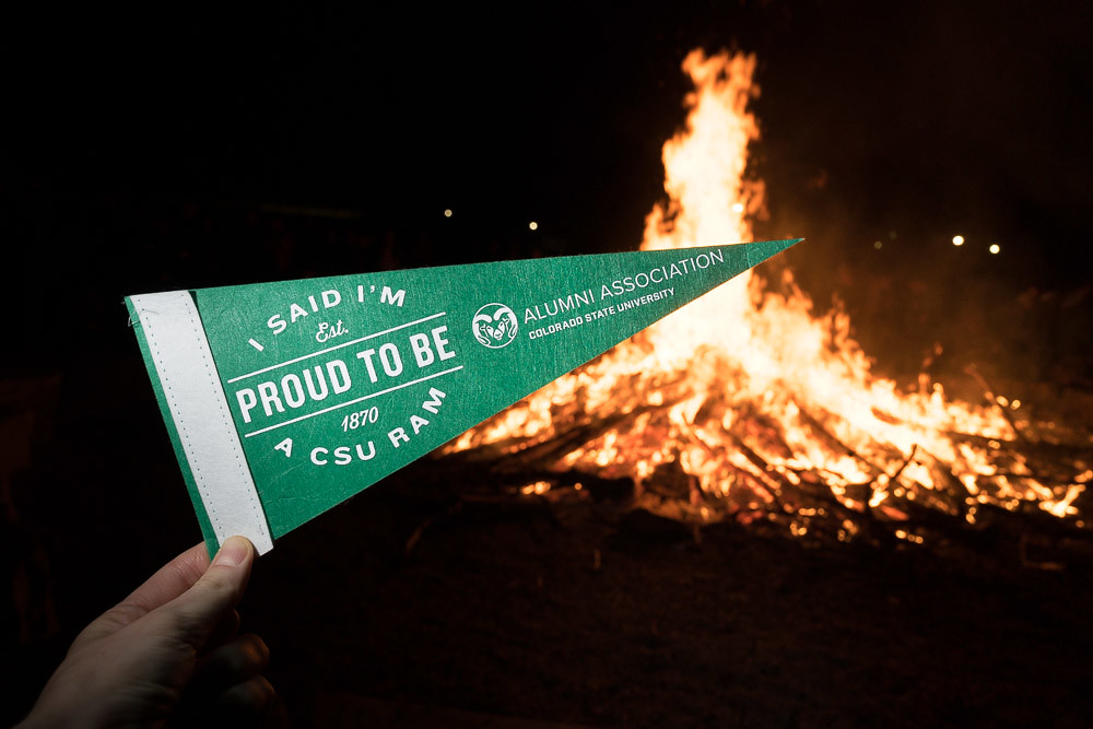 Colorado State University Flag 