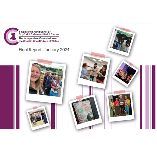 The front cover of the final report