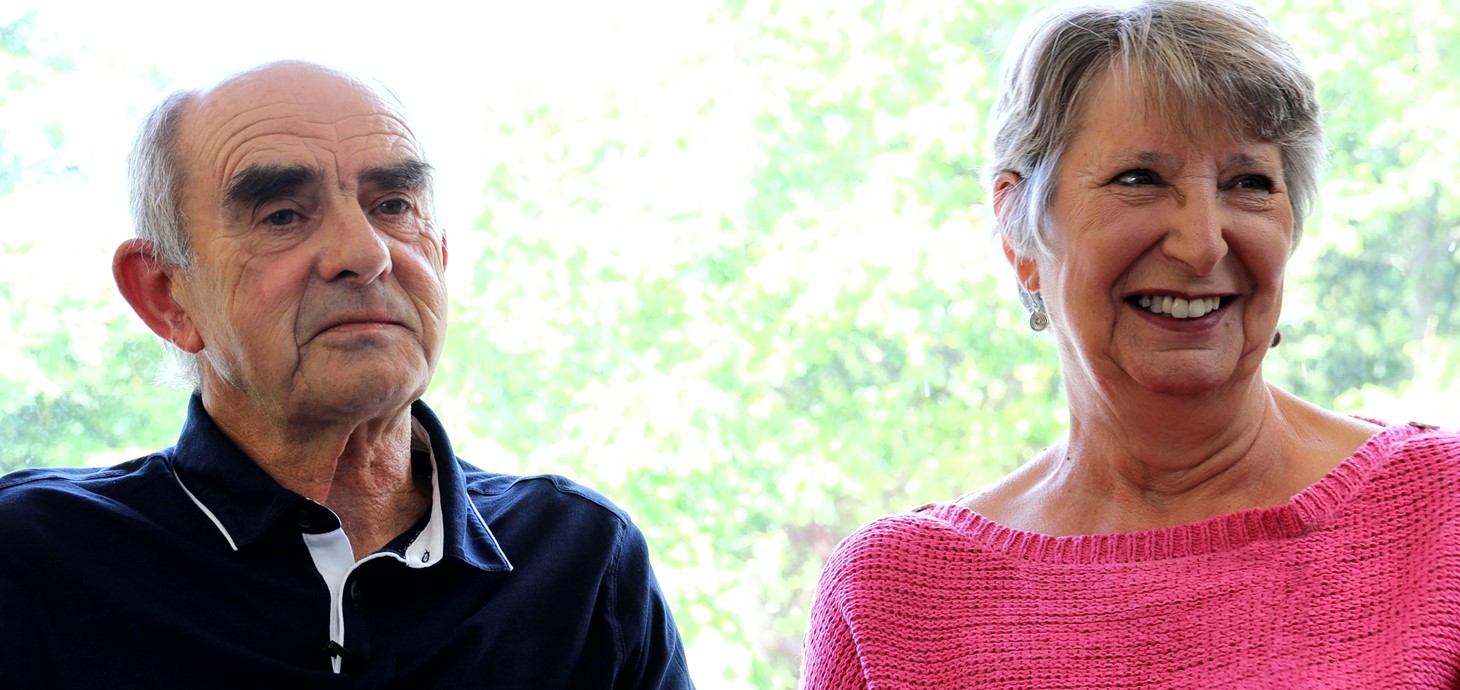 Bob and Sandra Cuthill, who first met as students in Swansea, share their memories when they made a return visit to the campus.