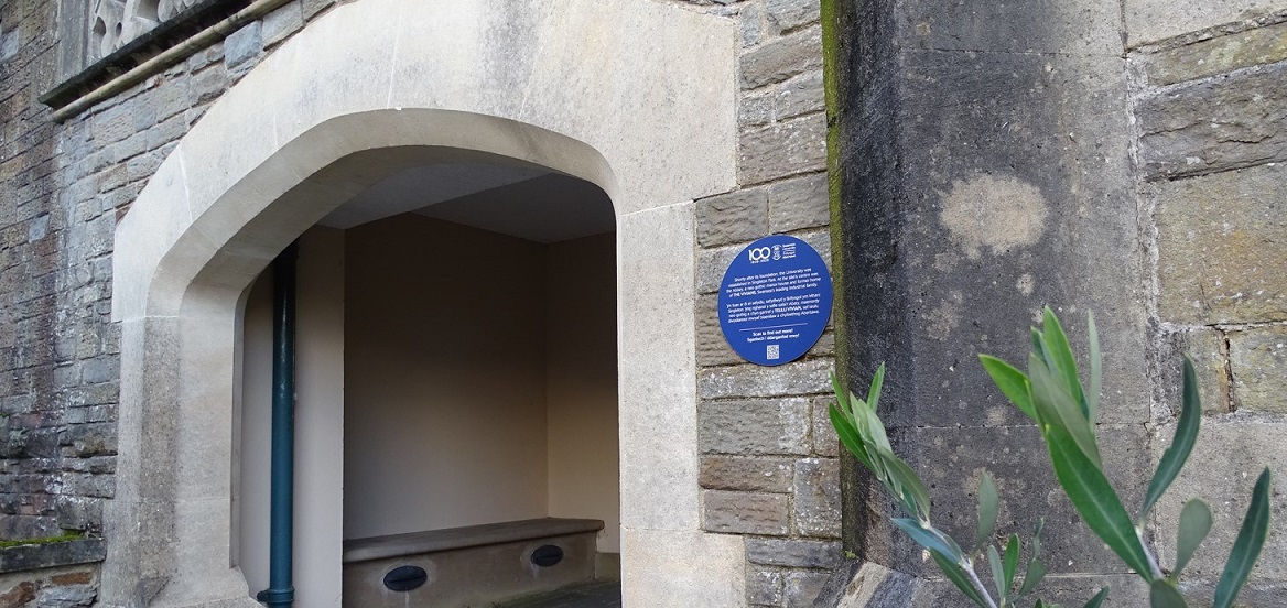 University Navy Plaques mark the spots where memories were made