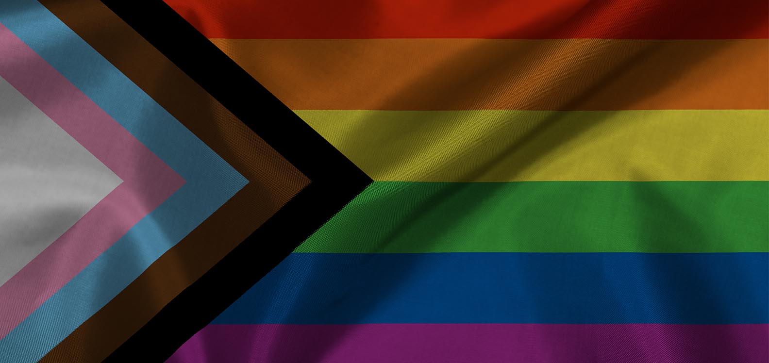 Progress pride flag