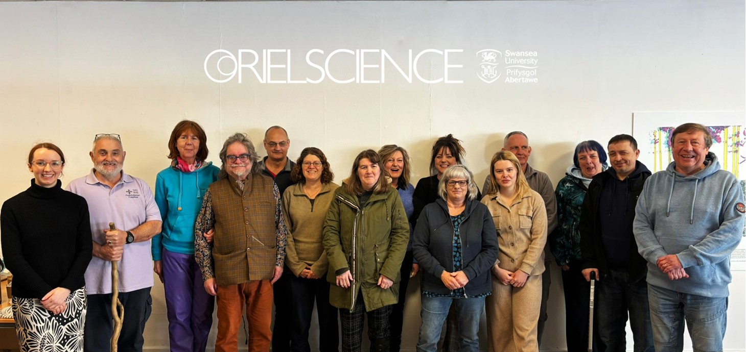 A group photo of the patients and staff involved in the Social Prescribing project.