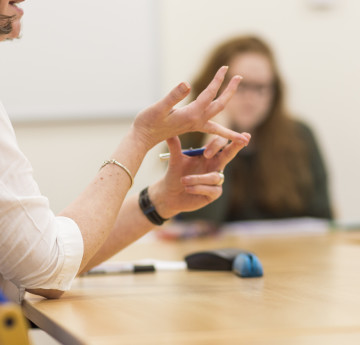 Students learning