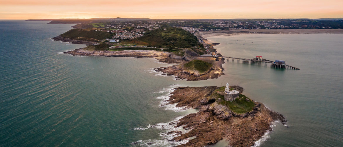 Coastal aerial image