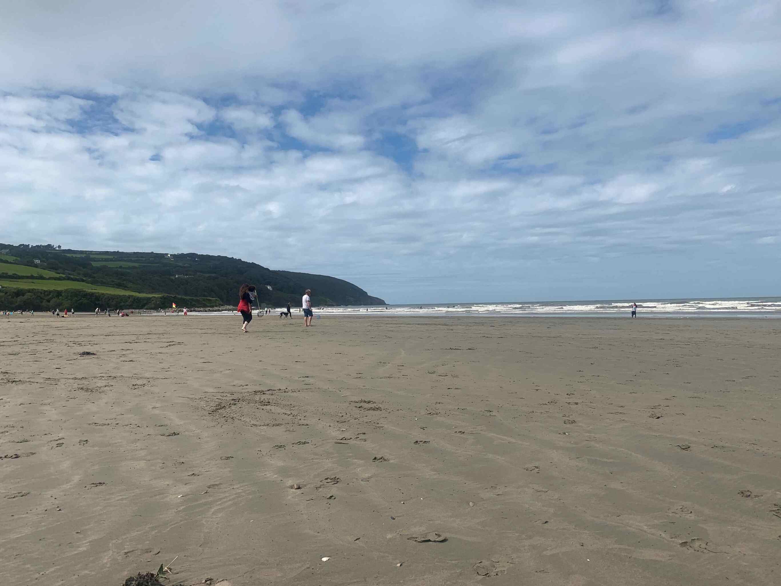 Image of Poppit Sands Beach