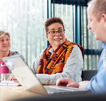 image of people in a meeting