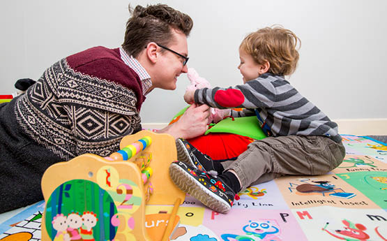 child playing